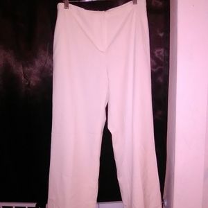 White Calvin Klein dress pants
